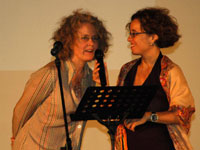 Stroke's Katarina Peters and Ecofilms' art director Lucia Rikaki